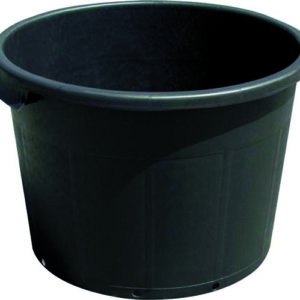 Vaso TONDO basso con manici laterali