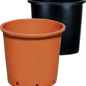 Vaso TONDO vivaio (con croce sotto)