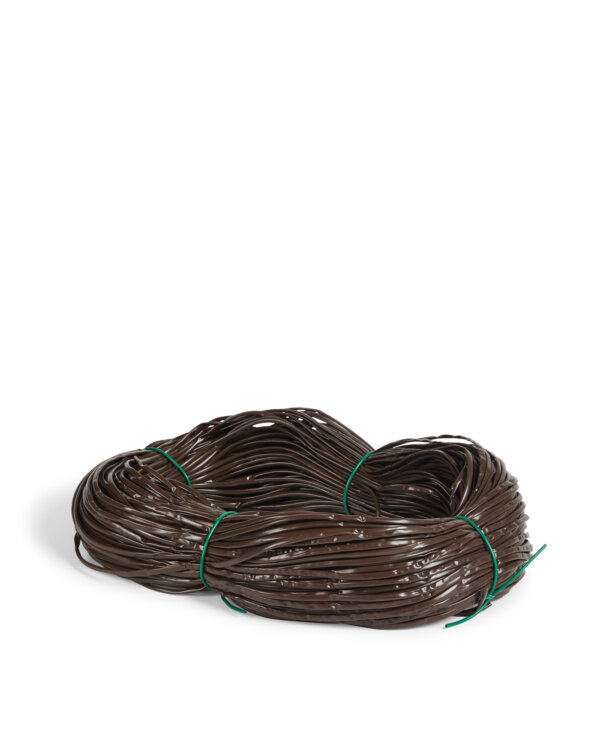 TUBETTO AGRICOLO PVC MARRONE EXTRA PIU' (LEGGERO) MATASSE DA KG.2~