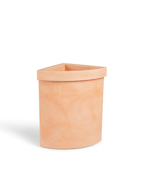VASO VELA ANGOLO LISCIO (ROT.)